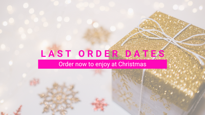 Last order dates for Christmas delivery
